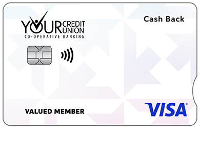Personal Card - Cash Back&nbsp;Visa<sup><span style="line-height: 11.25px; font-size: 11.25px;">*</span></sup> Card
