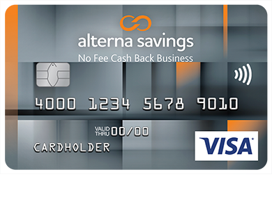 Alterna Visa No Fee Cash Back Business Card