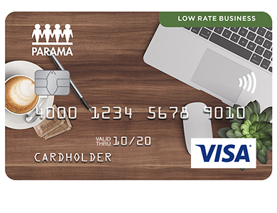 Business Card - Low Rate Visa* Business Card