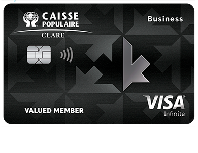 Business Card - Visa Infinite Business* Card