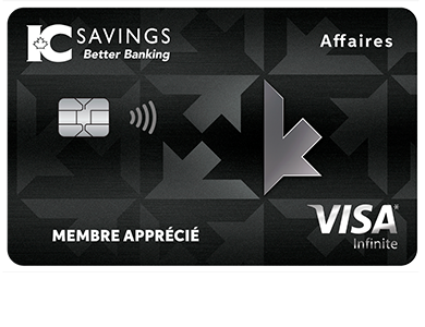 Business Card - Visa Infinite Affaires*