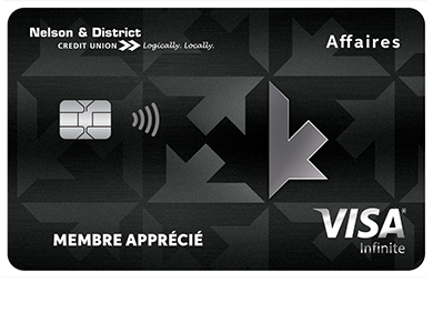 Business Card - Visa Infinite Affaires*