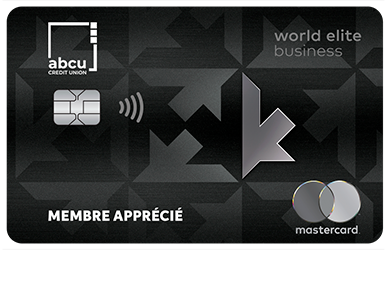 Business Card - World Elite<sup>MD</sup>&nbsp;Mastercard pour entreprise