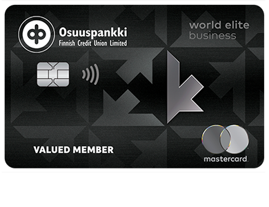 Business Card - World Elite<sup>®</sup> Business Mastercard