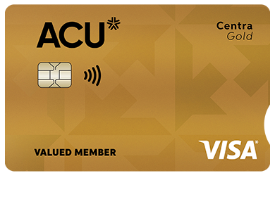 Personal Card - Centra Visa* Gold Card
