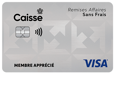 Business Card - Visa* Remises Affaires sans frais