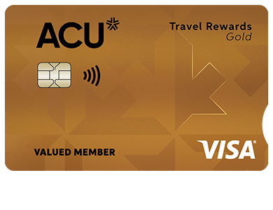 Personal Card - Travel Rewards&nbsp;Visa<sup><font size="2">*</font></sup> Gold Card<br>
<strong>For existing cardholders only</strong>

