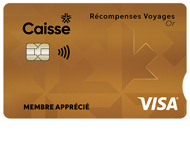 Personal Card - Visa* Récompenses voyages Or<br>
<strong>Pour les titulaires de carte existants seulement</strong>