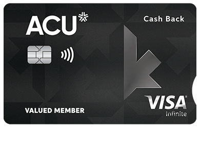 Personal Card - Cash Back Visa Infinite* Card