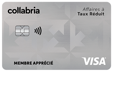 Business Card - Visa* Affaires à taux réduit