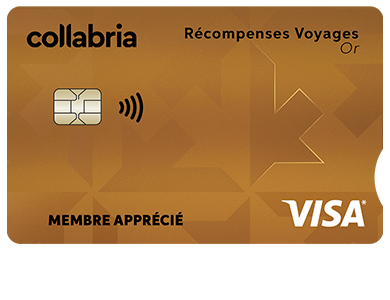Personal Card - Visa* Récompenses voyages Or<br>
<strong>Pour les titulaires de carte existants seulement</strong>
