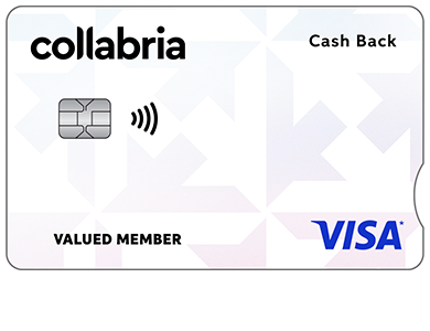 Personal Card - Cash Back&nbsp;Visa<sup><span style="line-height: 11.25px; font-size: 11.25px;">*</span></sup> Card