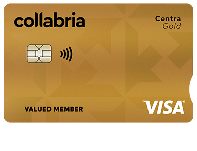 Personal Card - Centra Visa* Gold Card
