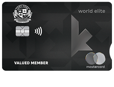 Personal Card - Cash Back World Elite<sup>®</sup> Mastercard