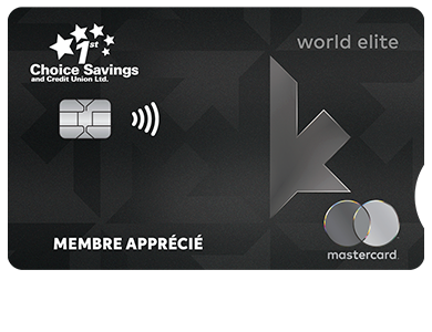 Personal Card - Carte Mastercard Remises World Elite<sup>MD</sup>