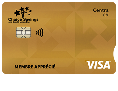 Personal Card - Visa* Centra Or