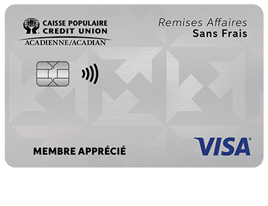 Visa* No Fee Cash Back Business Card