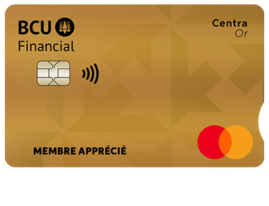 Personal Card - Mastercard<sup>MD&nbsp;</sup>Centra Or