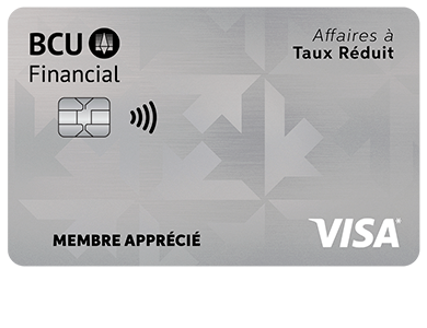 Business Card - Visa* Affaires à taux réduit