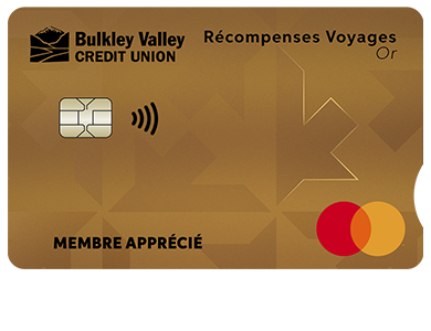 Personal Card - Mastercard<sup>MD </sup>Récompenses voyages Or<br>
<strong>Pour les titulaires de carte existants seulement</strong>
