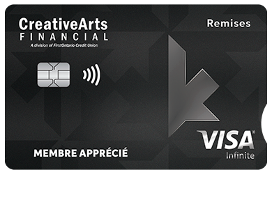 Personal Card - Carte Visa Remises Infinite*