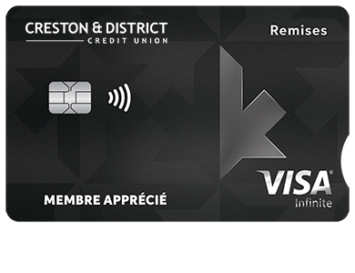 Personal Card - Carte Visa Remises Infinite*