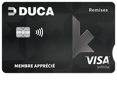 Personal Card - Carte Visa Remises Infinite*
