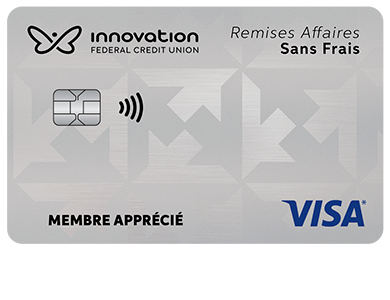 Business Card - Visa* Remises Affaires sans frais