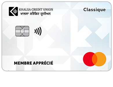 Personal Card - Mastercard<sup>MD </sup>Classique
