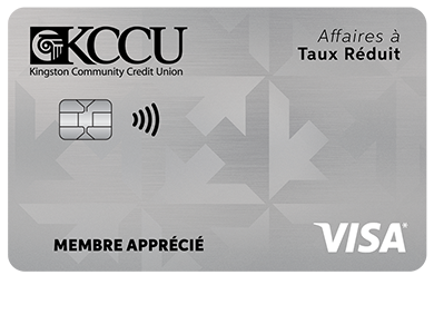 Business Card - Visa* Affaires à taux réduit