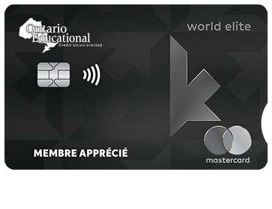 Personal Card - Carte Mastercard Remises World Elite<sup>MD</sup>