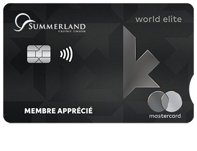 Personal Card - Carte Mastercard Remises World Elite<sup>MD</sup>