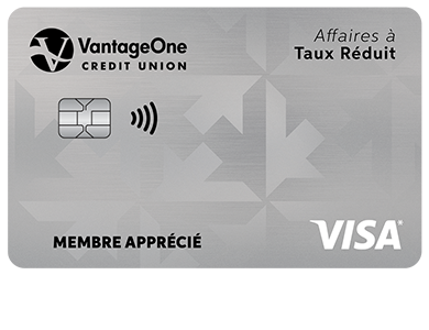 Business Card - Visa* Affaires à taux réduit