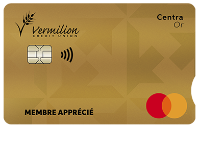 Personal Card - Mastercard<sup>MD&nbsp;</sup>Centra Or