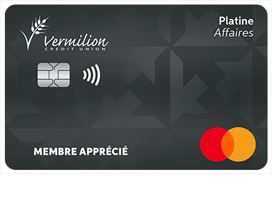 Business Card - Mastercard<sup>MD</sup> Affaires Platine<br>
<strong>Pour les titulaires de carte existants seulement</strong>