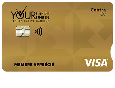 Personal Card - Visa* Centra Or