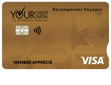 Personal Card - Visa* Récompenses voyages Or<br>
<strong>Pour les titulaires de carte existants seulement</strong>
