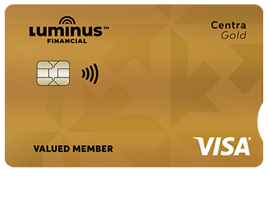 Personal Card - Centra Visa* Gold Card
