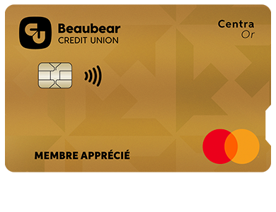 Personal Card - Mastercard<sup>MD&nbsp;</sup>Centra Or
