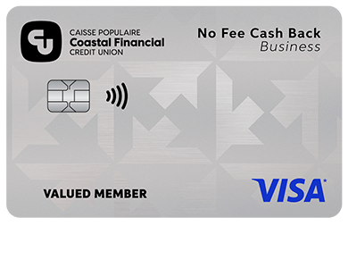 Business Card - No Fee Cash Back&nbsp;Visa* Business Card