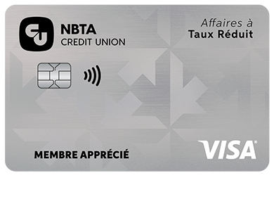 Business Card - Visa* Affaires à taux réduit