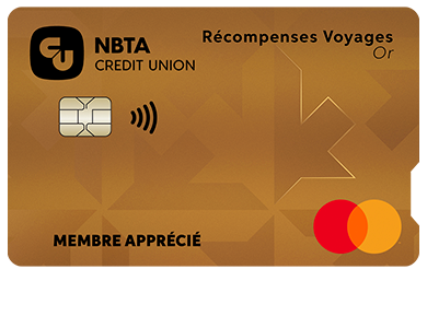 Personal Card - Mastercard<sup>MD </sup>Récompenses voyages Or<br>
<strong>Pour les titulaires de carte existants seulement</strong>