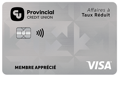 Business Card - Visa* Affaires à taux réduit