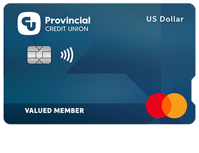 Personal Card - US Dollar Mastercard<sup><font size="2">®</font></sup>