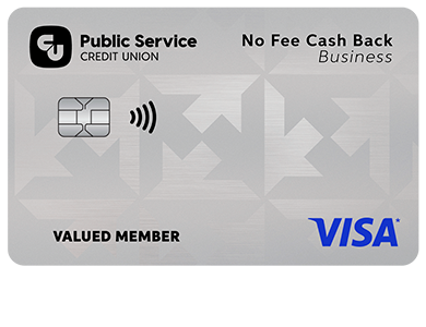 Business Card - No Fee Cash Back&nbsp;Visa* Business Card