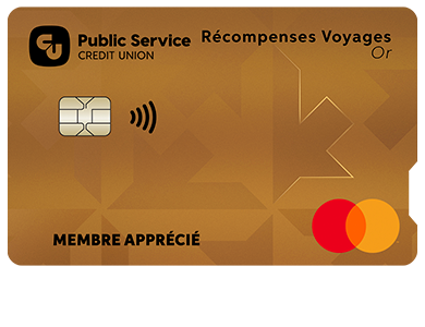Personal Card - Mastercard<sup>MD </sup>Récompenses voyages Or<br>
<strong>Pour les titulaires de carte existants seulement</strong>