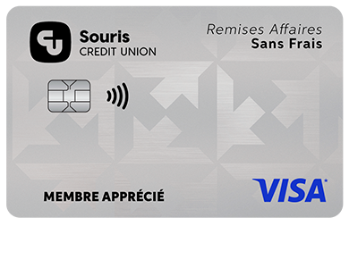 Business Card - Visa* Remises Affaires sans frais