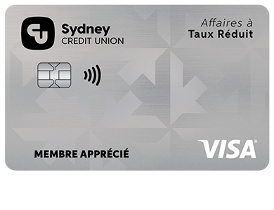 Business Card - Visa* Affaires à taux réduit