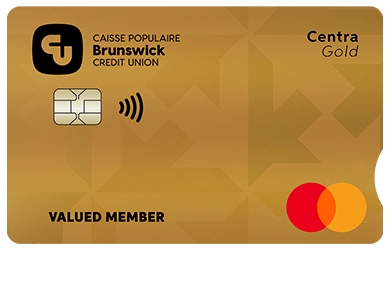 Personal Card - Centra Gold Mastercard<sup>®</sup>