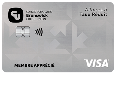 Business Card - Visa* Affaires à taux réduit